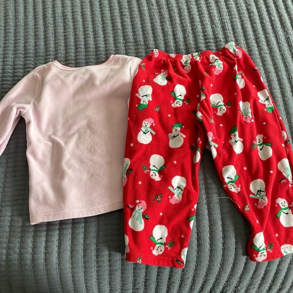 Carters 3T girls winter pajama set - Picture 2 of 7